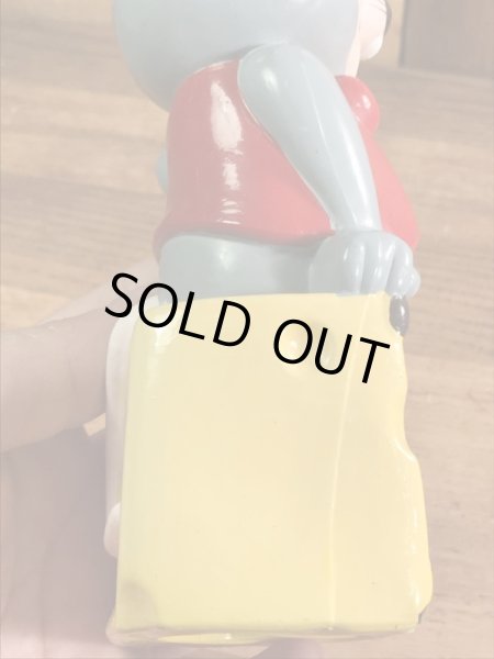 アメリカのファーストフード店チャックイーチーズの80’sヴィンテージコインバンクドール