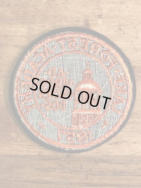 アメリカのイリノイ州レイクフォレストのボーディングスクールの〜70’sヴィンテージ刺繡パッチ