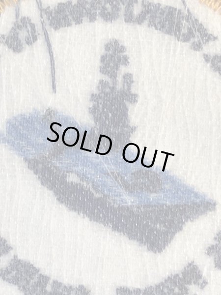 アメリカ海軍の航空母艦Yorktown CV-10の70’s〜ヴィンテージ刺繡パッチ