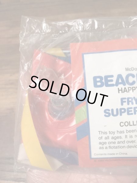 マクドナルドのフライキッズの80年代ビンテージビーチトイ