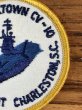 アメリカ海軍の航空母艦ヨークタウンの70年代〜ビンテージ刺繡ワッペン