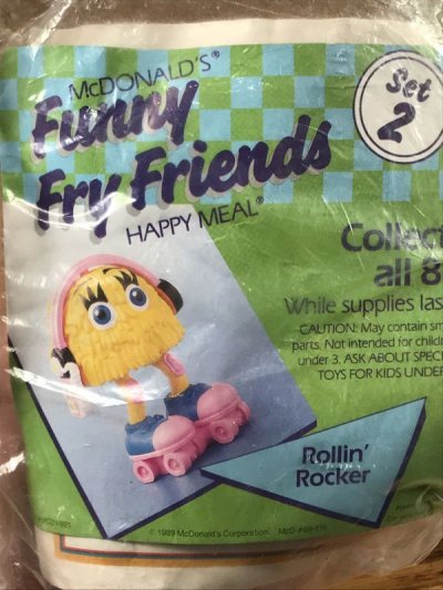 画像1: McDonald's Funny Fly Friends “Rollin' Rocker” Happy Meal Toy　フライキッズ　ビンテージ　ハッピーミールトイ　マクドナルド　80年代
