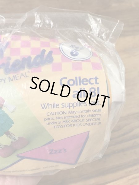 マクドナルドのフライキッズの80年代ビンテージミールトイ
