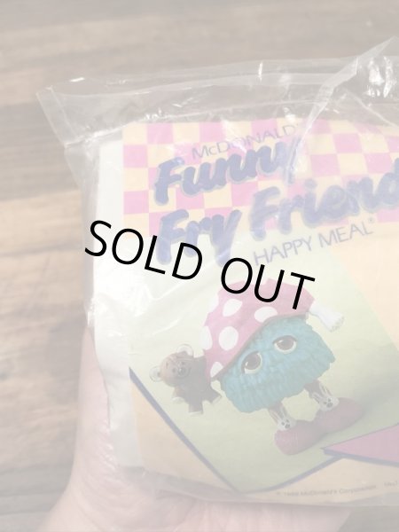 マクドナルドのファニーフライフレンズの80’sヴィンテージハッピーミール