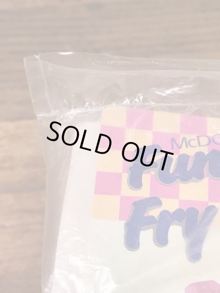 マクドナルドのファニーフライフレンズの80’sヴィンテージハッピーミール