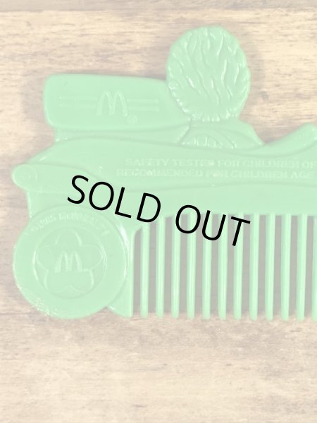 マクドナルドのロナルドの80年代ビンテージくし