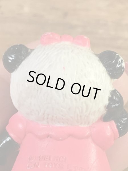 シャツテイルズのパンダの80年代ビンテージPVCフィギュア