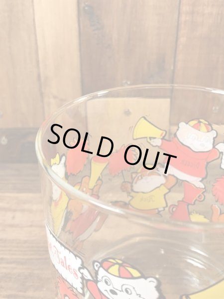 Hallmark社製のシャツテイルズの80年代ビンテージガラスキャニスター