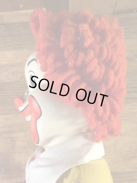 Hasbro社製のマクドナルド“ロナルド”の70’sヴィンテージプラッシュドール