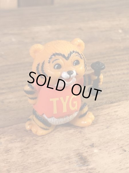 シャツテイルズのTygタイガーの80年代ビンテージPVCフィギュア