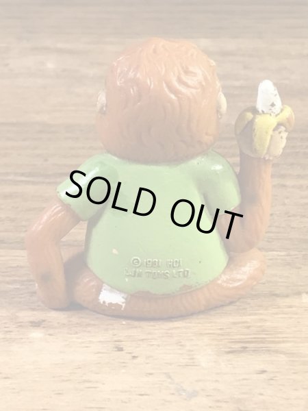 シャツテイルズのサルの80年代ビンテージPVCフィギュア