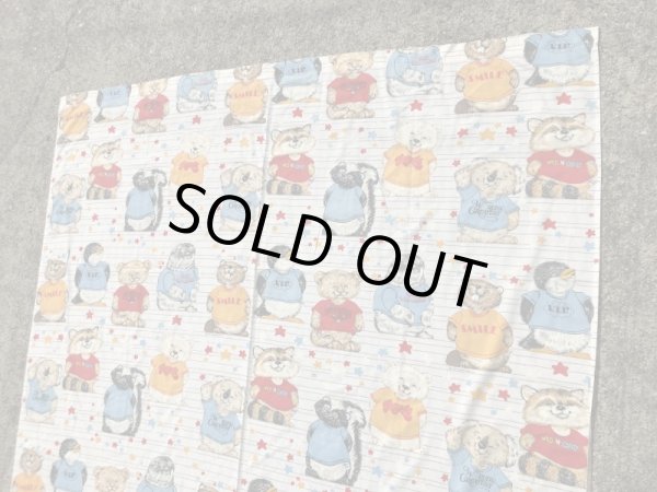 Hallmark社製のシャツテイルズの80年代ビンテージフラットシーツ