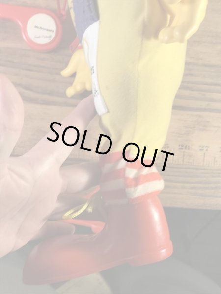 マクドナルドのロナルドの70年代ビンテージ笛吹ドール