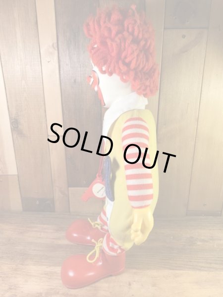 マクドナルドのドナルドの70’sヴィンテージプラッシュドール