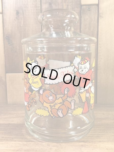 Hallmark社製のシャツテイルズの80年代ビンテージガラスキャニスター