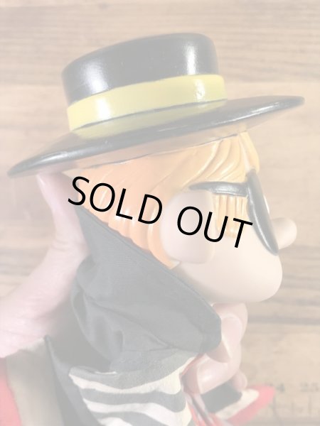 マクドナルドのハンバーグラーの90年代ビンテージパペットドール