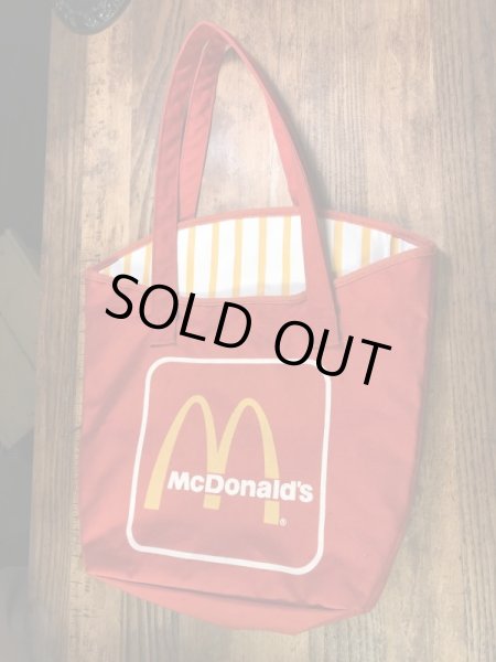 マクドナルドのポテトの形をした80年代ビンテージトートバッグ