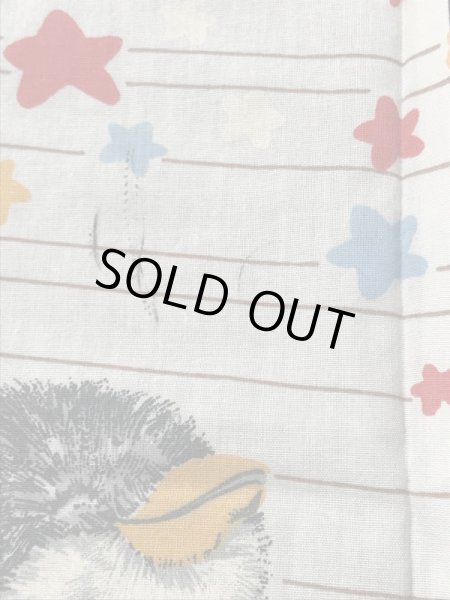 Hallmark社製のシャツテイルズの80’sヴィンテージツインフラットシーツ