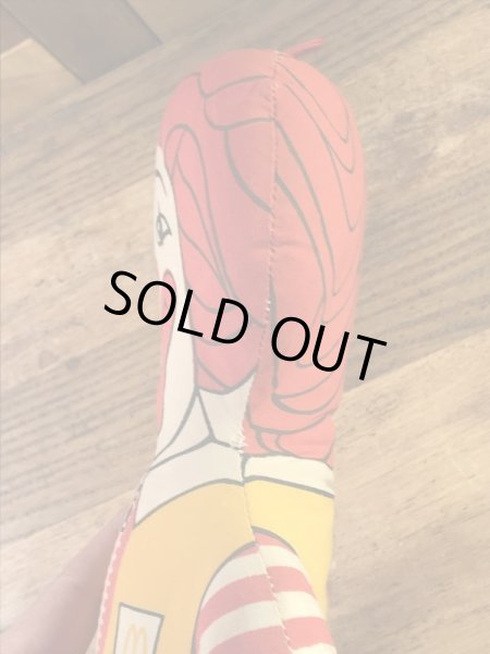 マクドナルドのドナルドの70’sヴィンテージクロスドール