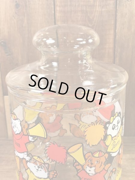 Hallmark社製のシャツテイルズの80年代ビンテージガラスキャニスター