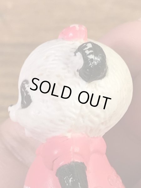 シャツテイルズのパンダの80年代ビンテージPVCフィギュア