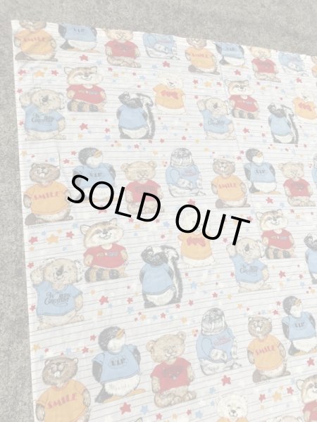 Hallmark社製のシャツテイルズの80年代ビンテージフラットシーツ