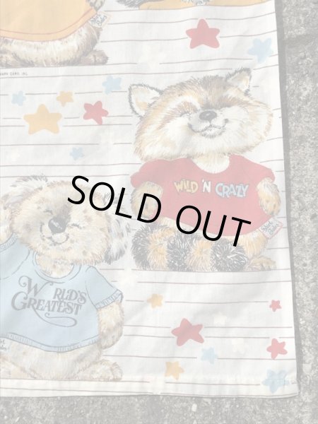 Hallmark社製のシャツテイルズの80年代ビンテージフラットシーツ