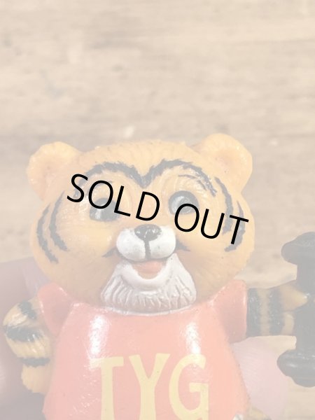 シャツテイルズのTygタイガーの80年代ビンテージPVCフィギュア