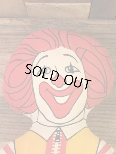 マクドナルドのロナルドの70年代ビンテージピロードール