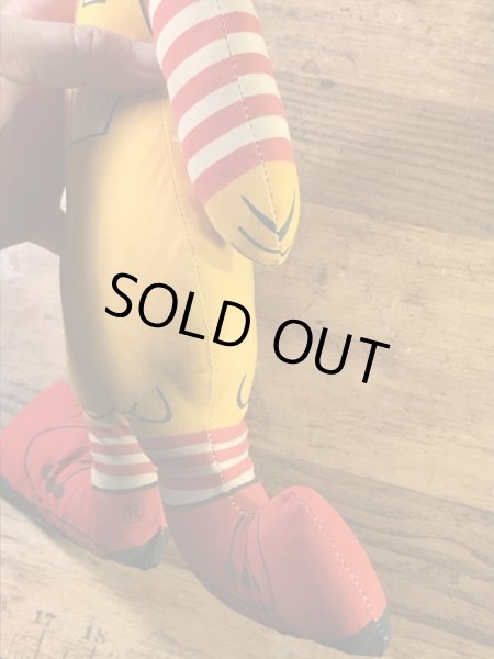 マクドナルドのロナルドの70年代ビンテージピロードール