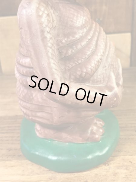 イーティーの陶器製の80年代ビンテージ貯金箱