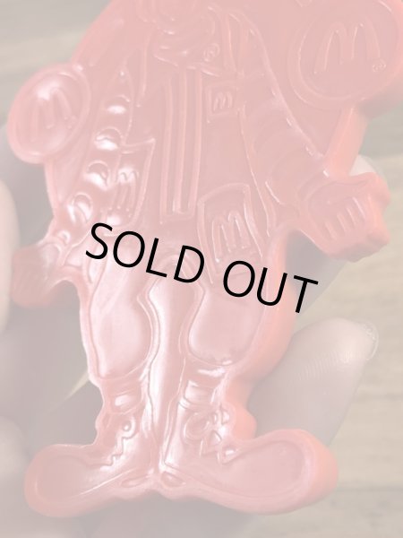 マクドナルドのロナルドの80年代ビンテージクッキーカッター