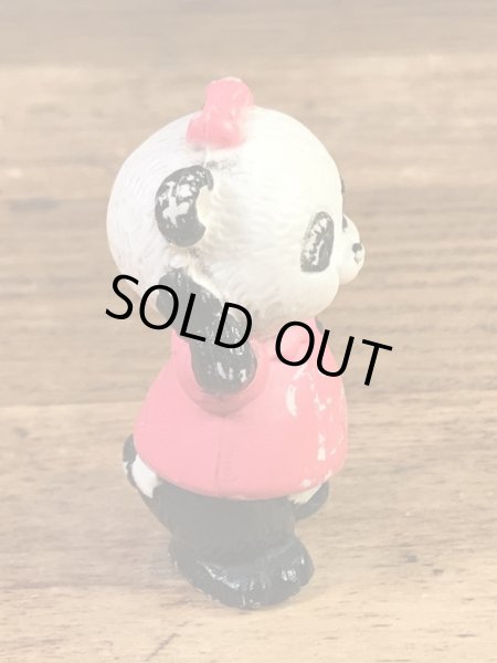 シャツテイルズのパンダの80年代ビンテージPVCフィギュア