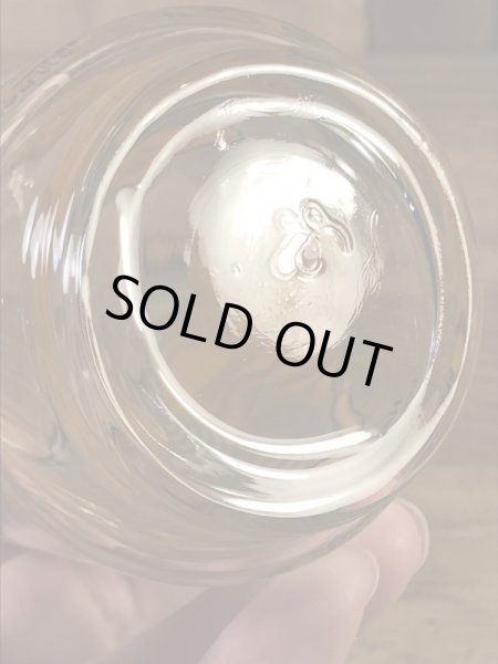 マクドナルドのハンバーグラーの70年代ビンテージガラスコップ