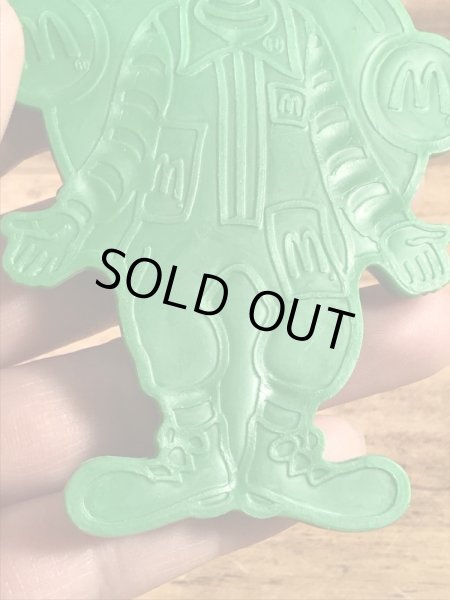 マクドナルドのドナルドの80’sヴィンテージクッキーカッター