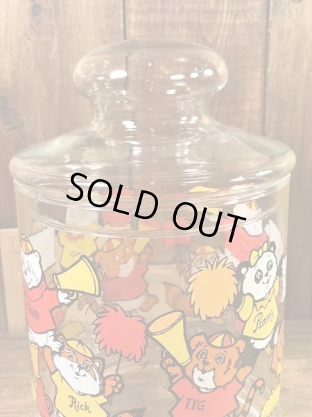 Hallmark社製のシャツテイルズの80年代ビンテージガラスキャニスター