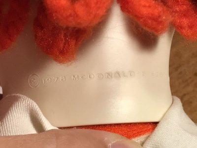 画像2: Hasbro Ronald McDonald Clown Plush Doll　ロナルド　ビンテージ　笛吹ドール　マクドナルド　70年代