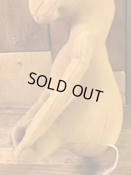 カマー社製のイーティーの80年代ビンテージミニ縫いぐるみ