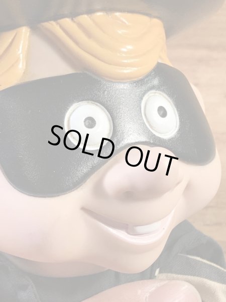 マクドナルドのハンバーグラーの90年代ビンテージパペットドール