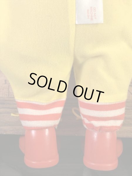 マクドナルドのドナルドの70’sヴィンテージプラッシュドール