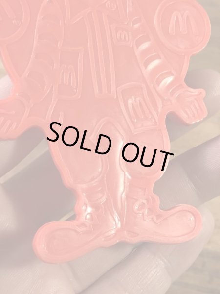 マクドナルドのロナルドの80’sヴィンテージクッキーカッター