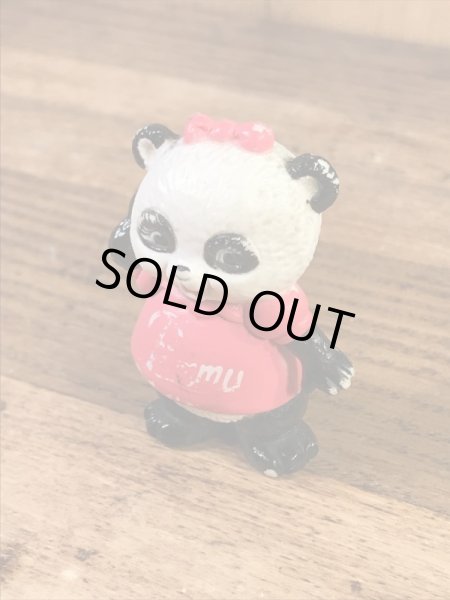 シャツテイルズのパンダの80年代ビンテージPVCフィギュア