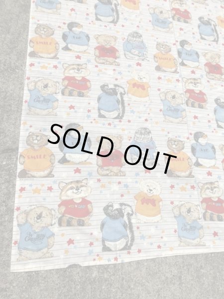 Hallmark社製のシャツテイルズの80年代ビンテージフラットシーツ