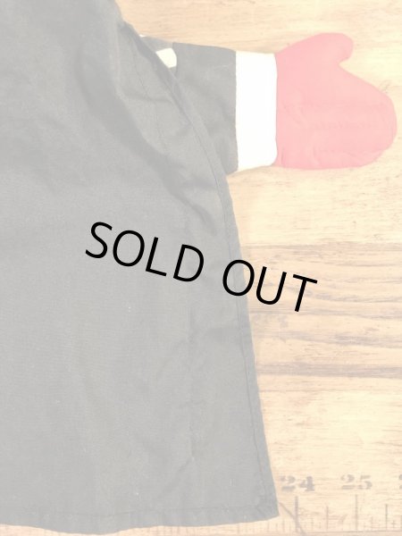 マクドナルドのハンバーグラーの90’sヴィンテージハンドパペット