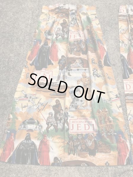 スターウォーズのリターンオブジェダイの80’sヴィンテージカーテンセット