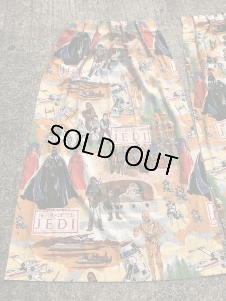 スターウォーズのリターンオブジェダイの80’sヴィンテージカーテンセット