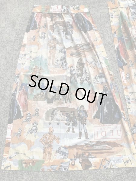 スターウォーズのリターンオブジェダイの80’sヴィンテージカーテンセット