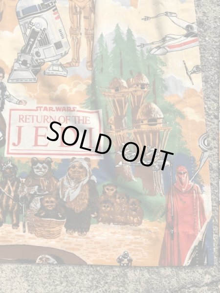 スターウォーズのリターンオブジェダイの80’sヴィンテージカーテンセット