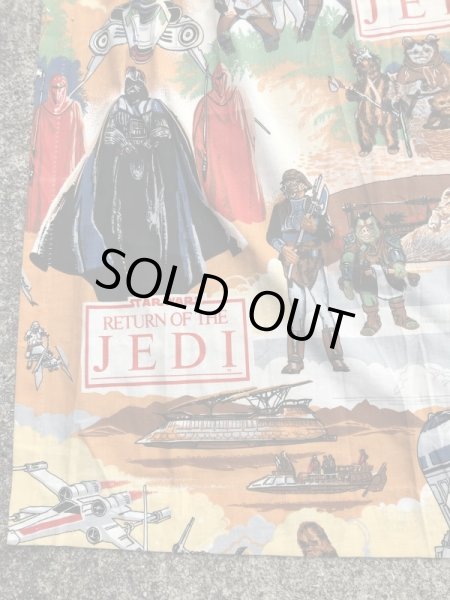 スターウォーズのエピソード6ジェダイの帰還の80年代ビンテージカーテン