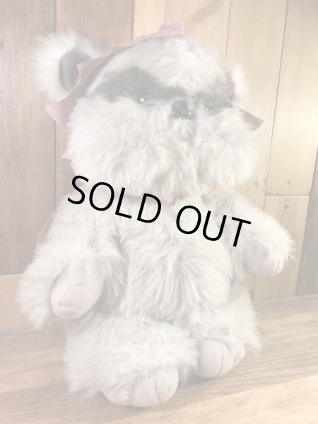 スターウォーズのイウォークの80年代ビンテージぬいぐるみ